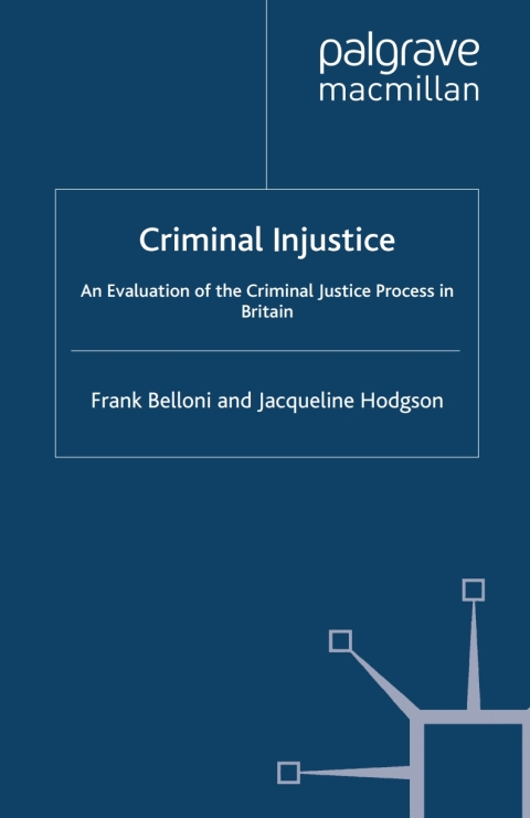 Cover image for book Criminal Injustice