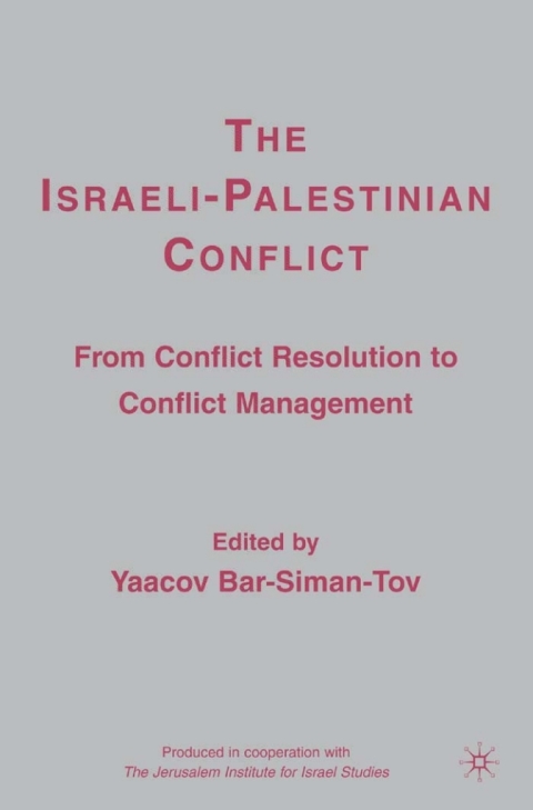 Cover image for book The Israeli-Palestinian Conflict