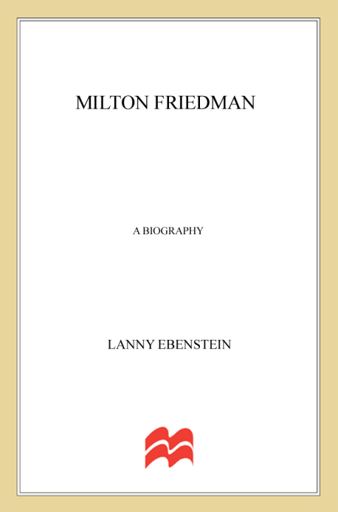 Cover image for book Milton Friedman