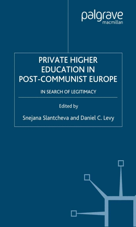 Cover image for book Private Higher Education in Post-Communist Europe
