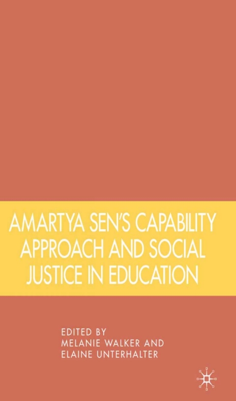 Cover image for book Amartya Sen's Capability Approach and Social Justice in Education