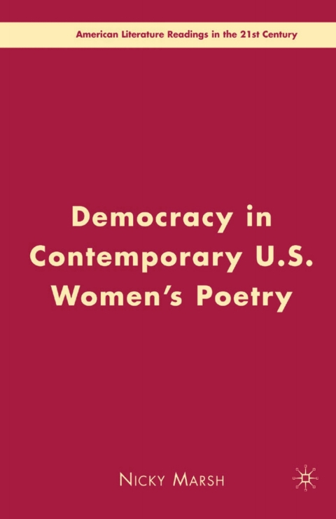 Cover image for book Democracy in Contemporary U.S. Women’s Poetry