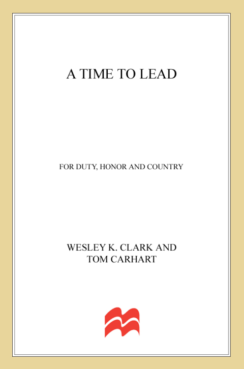Cover image for book A Time to Lead