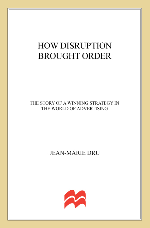 Cover image for book How Disruption Brought Order