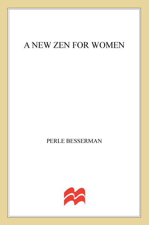 Cover image for book A New Zen for Women