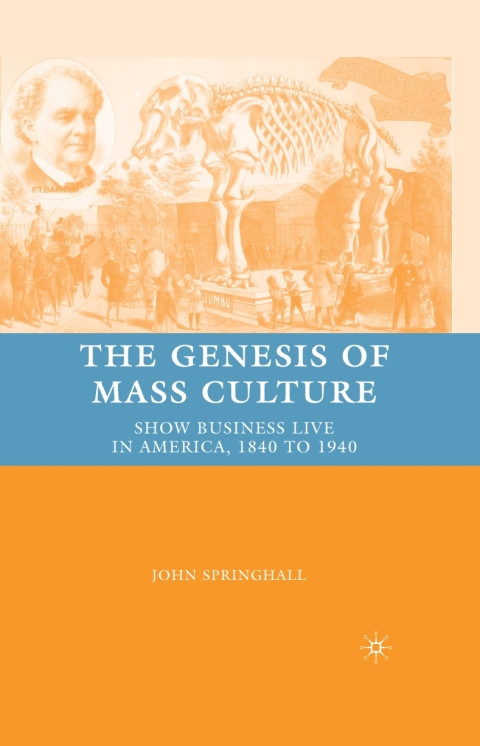 Cover image for book The Genesis of Mass Culture