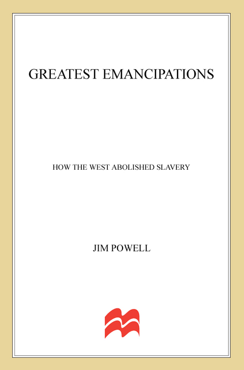 Cover image for book Greatest Emancipations