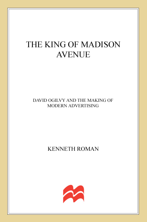 Cover image for book The King of Madison Avenue