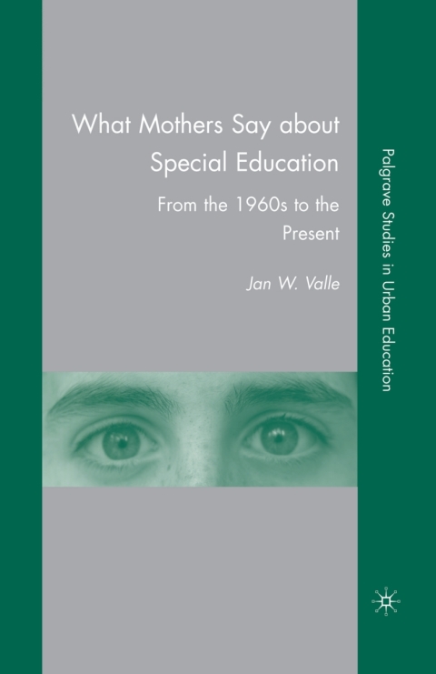 Cover image for book What Mothers Say about Special Education