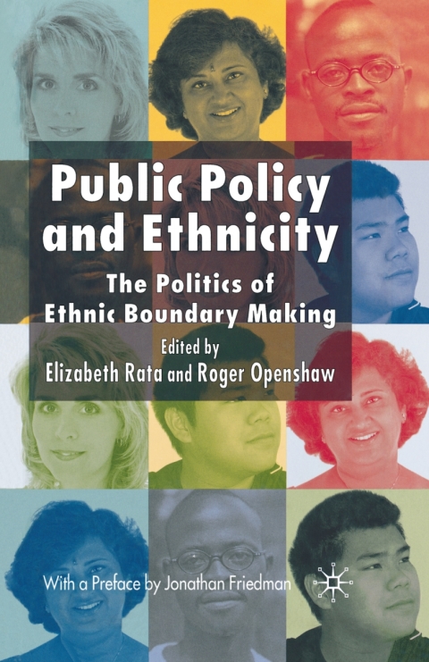 Cover image for book Public Policy and Ethnicity