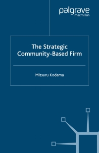 Cover image: The Strategic Community-Based Firm 9780230006850