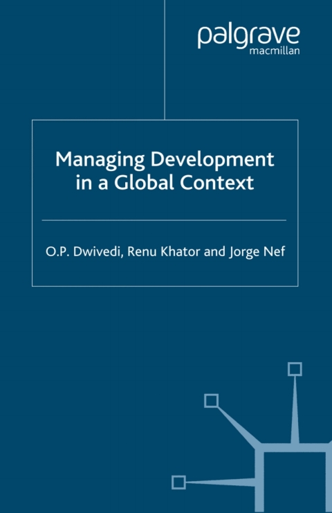 Cover image for book Managing Development in a Global Context