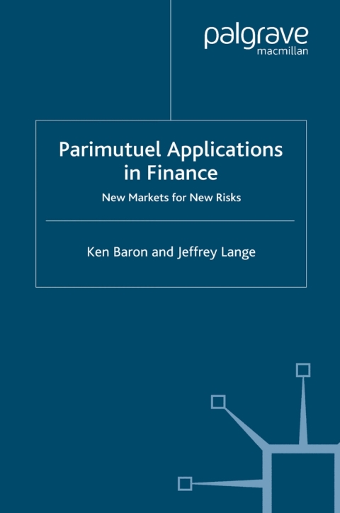 Cover image for book Parimutuel Applications In Finance