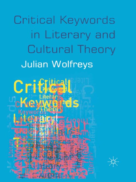 Cover image for book Critical Keywords in Literary and Cultural Theory