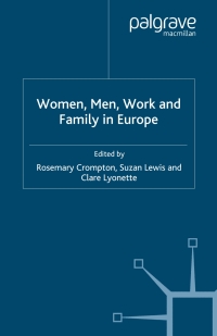 Cover image: Women, Men, Work and Family in Europe 9781403987198