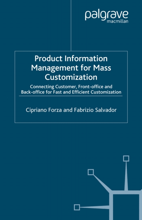 Cover image for book Product Information Management for Mass Customization