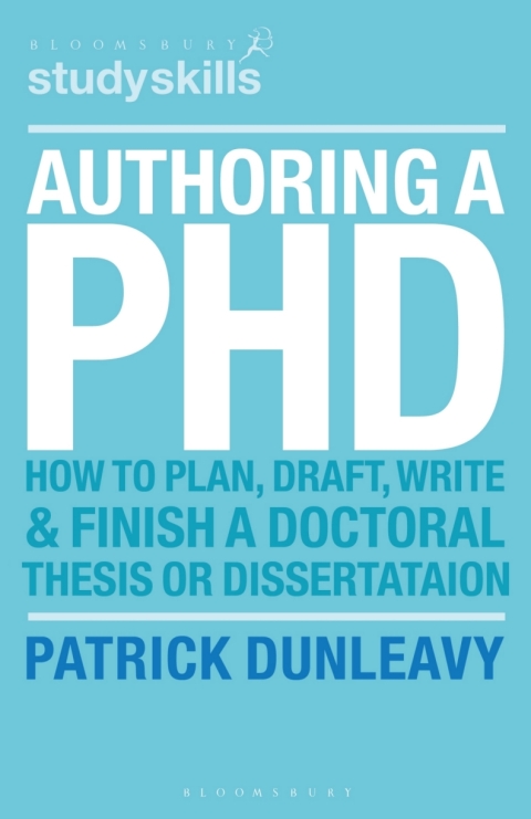 Authoring a PhD 