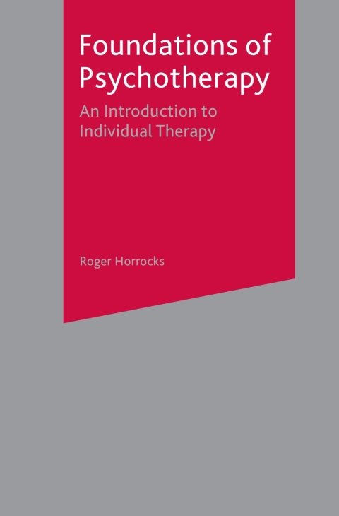 Cover image for book Foundations of Psychotherapy