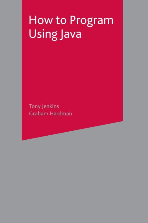 Cover image for book How to Program Using Java