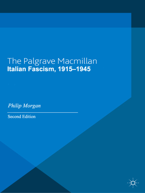 Cover image for book Italian Fascism, 1915-1945