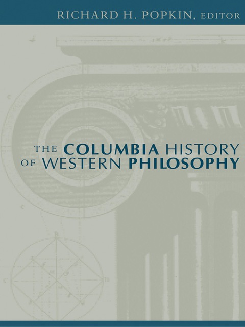 Cover image for book The Columbia History of Western Philosophy