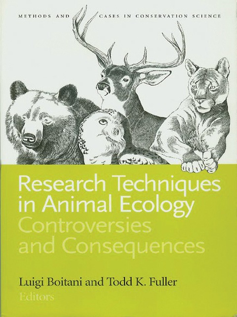Cover image for book Research Techniques in Animal Ecology