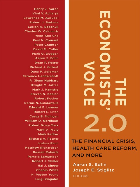 Cover image for book The Economists’ Voice 2.0