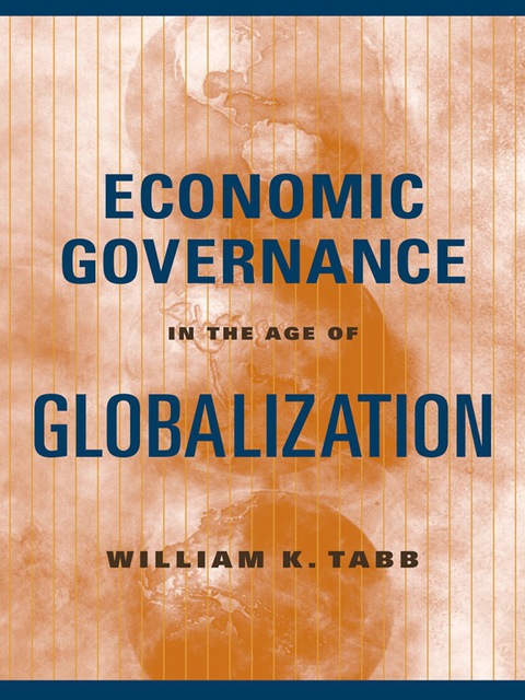 Cover image for book Economic Governance in the Age of Globalization