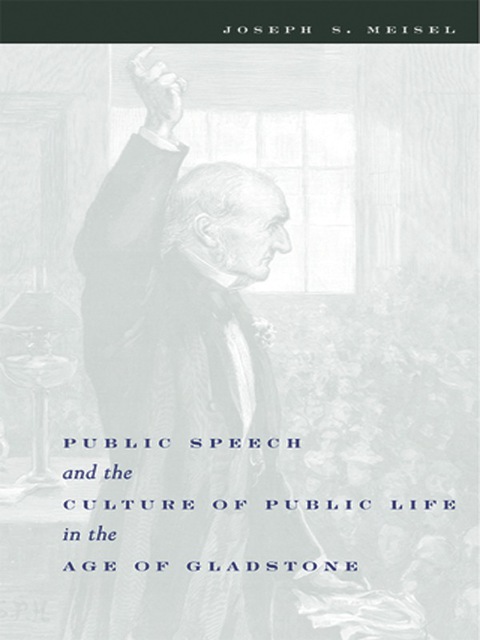 Cover image for book Public Speech and the Culture of Public Life in the Age of Gladstone