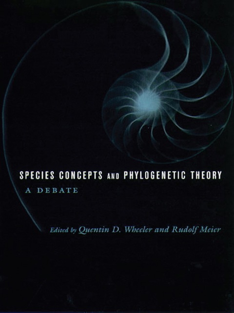 Cover image for book Species Concepts and Phylogenetic Theory