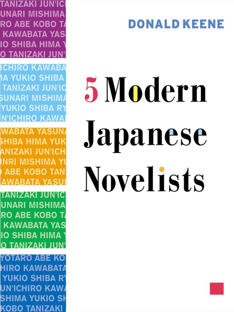 Cover image for book Five Modern Japanese Novelists