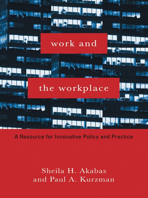 Cover image for book Work and the Workplace