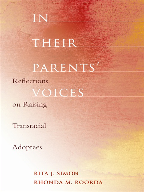 Cover image for book In Their Parents' Voices