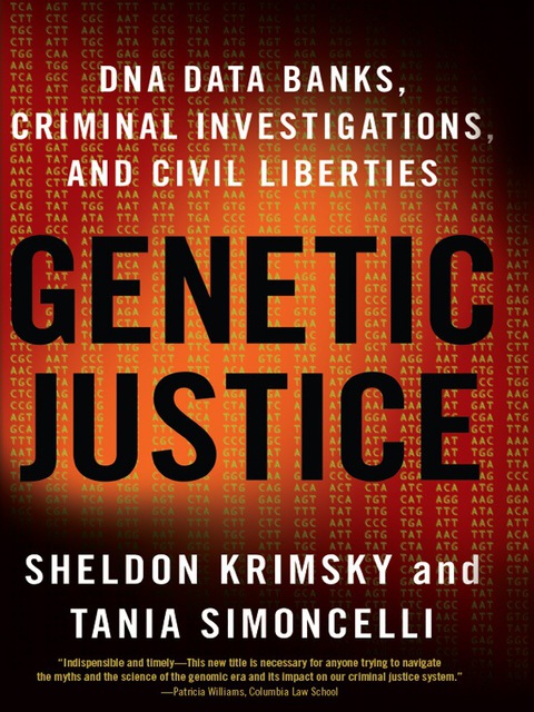 Cover image for book Genetic Justice