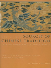 صورة الغلاف: Sources of Chinese Tradition 2nd edition 9780231112703