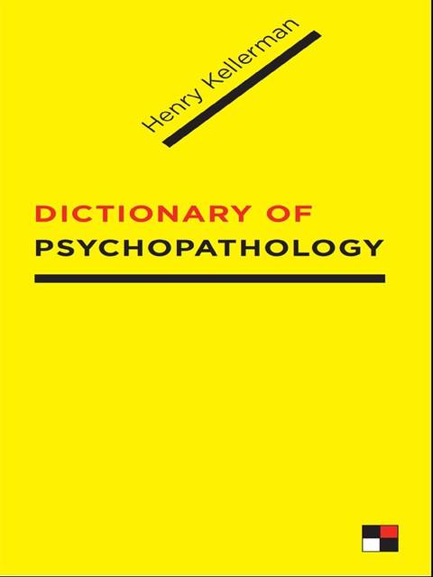 Cover image for book Dictionary of Psychopathology