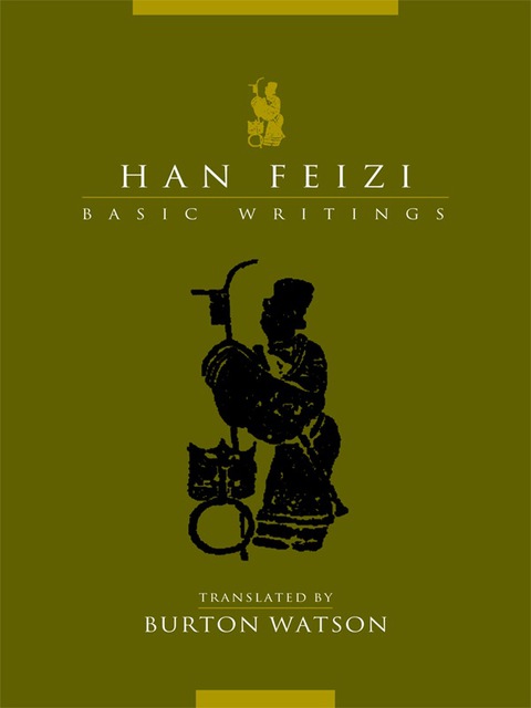 Cover image for book Han Feizi