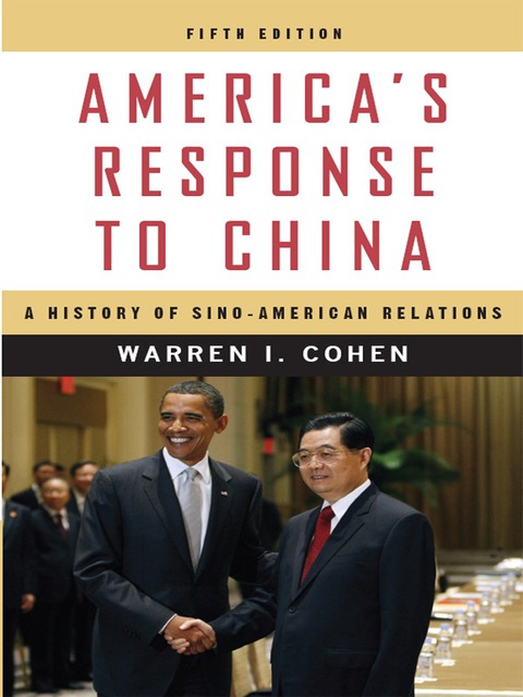 Cover image for book America’s Response to China
