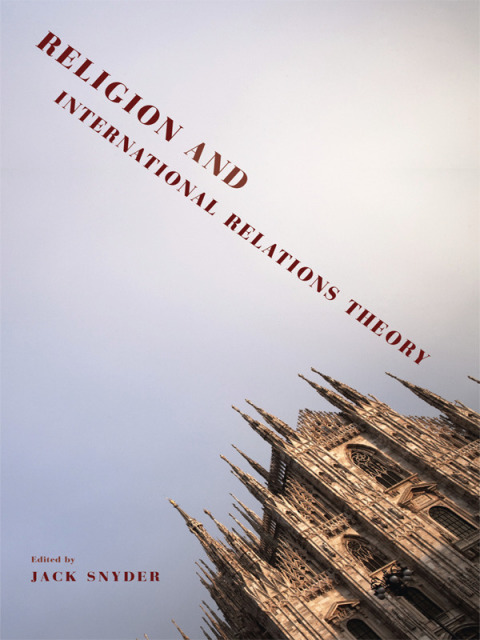 Cover image for book Religion and International Relations Theory