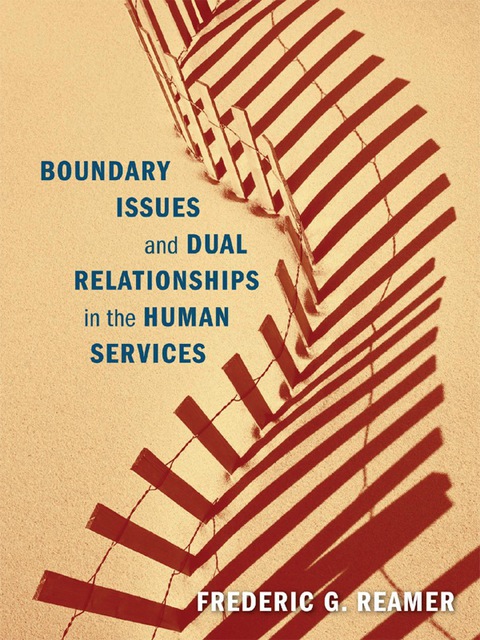 Cover image for book Boundary Issues and Dual Relationships in the Human Services