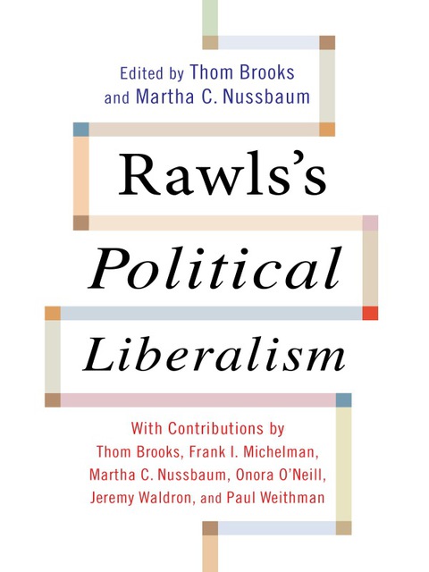 Cover image for book Rawls's Political Liberalism