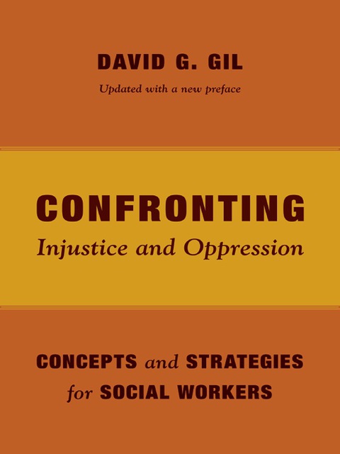 Cover image for book Confronting Injustice and Oppression