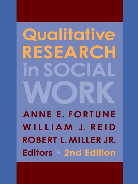 Cover image for book Qualitative Research in Social Work