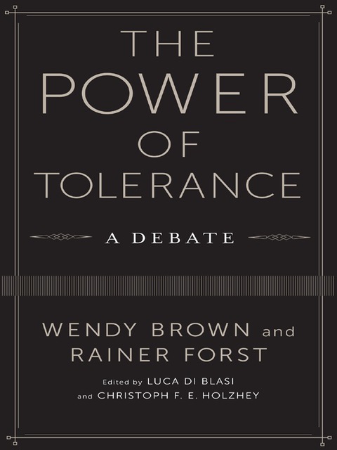Cover image for book The Power of Tolerance