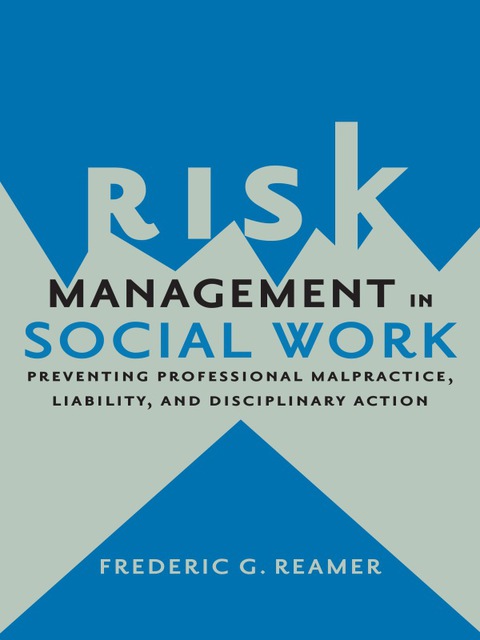 Cover image for book Risk Management in Social Work