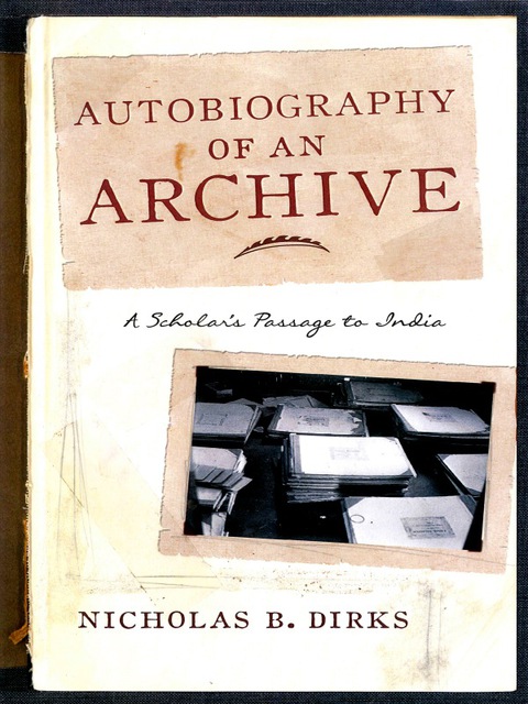 Cover image for book Autobiography of an Archive