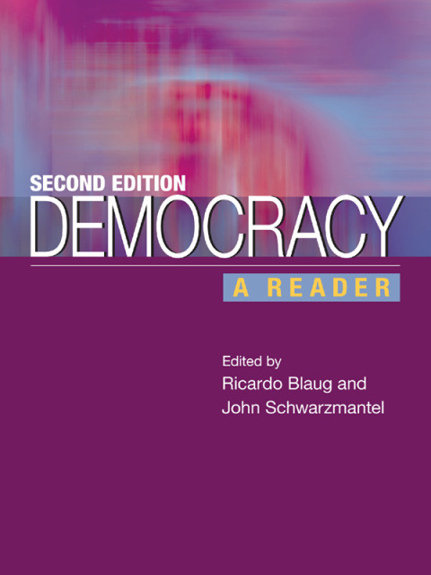 Cover image for book Democracy