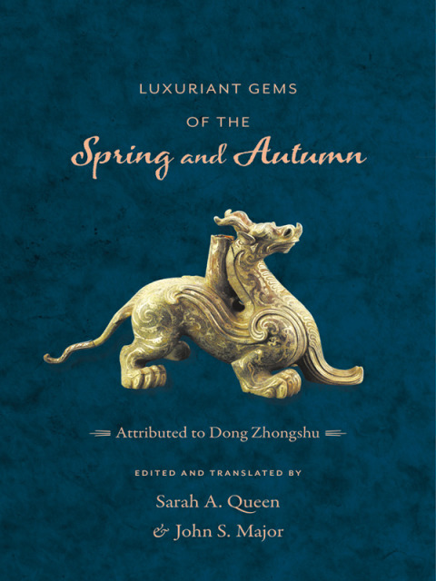 Cover image for book Luxuriant Gems of the Spring and Autumn