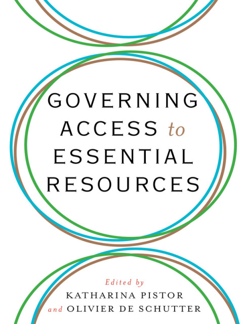 Cover image for book Governing Access to Essential Resources