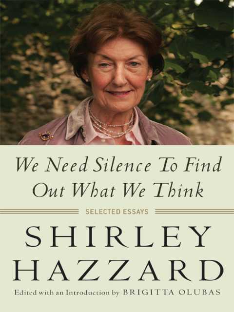 Cover image for book We Need Silence to Find Out What We Think